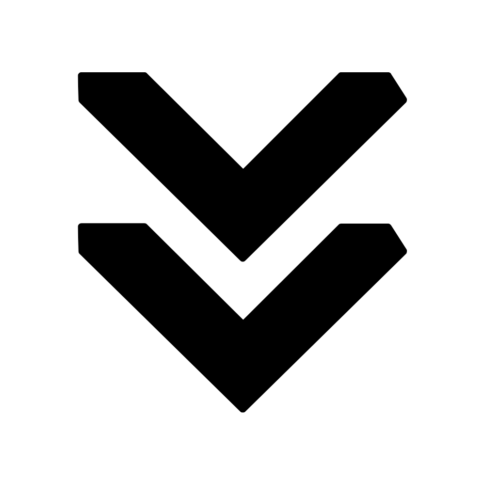 Scroll down arrow